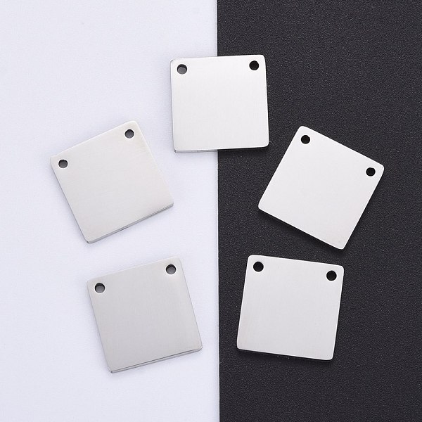 PandaHall 304 Stainless Steel Links Connectors, Manual Polishing, Stamping Blank Tags, Square, Stainless Steel Color, 15x15x1.8mm 304...
PandaHall 304 Stainless Steel Links Connectors, Manual Polishing, Stamping Blank Tags, Square, Stainless Steel Color, 15x15x1.8mm 304...