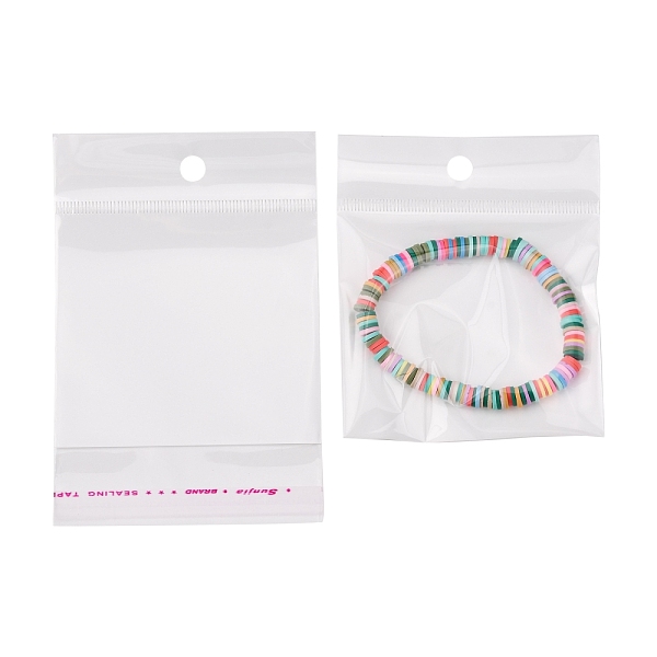 PandaHall Rectangle Cellophane Bags, White, 12x8.1cm, Unilateral Thickness: 0.1mm, Inner Measure: 7.4x8.1cm, Hole: 6mm OPP Cellophane White
PandaHall Rectangle Cellophane Bags, White, 12x8.1cm, Unilateral Thickness: 0.1mm, Inner Measure: 7.4x8.1cm, Hole: 6mm OPP Cellophane White