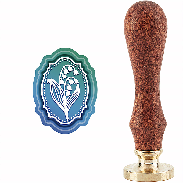 PandaHall CRASPIRE Wax Seal Stamp Lily of The Valley Sealing Wax Stamps Flowers Retro Vintage Removable Brass Stamp Head with Wood Handle...
PandaHall CRASPIRE Wax Seal Stamp Lily of The Valley Sealing Wax Stamps Flowers Retro Vintage Removable Brass Stamp Head with Wood Handle...