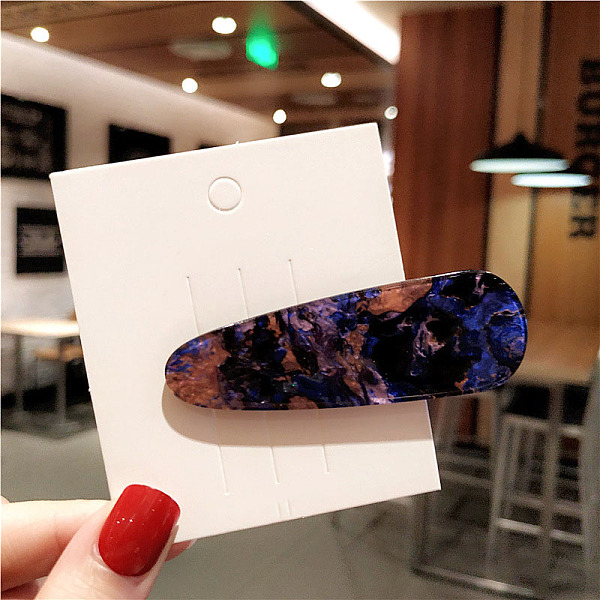 PandaHall Cellulose Acetate Alligator Hair Clips, Hair Accessories for Girls Women, Teardrop, Indigo, 70mm Cellulose Acetate Purple
PandaHall Cellulose Acetate Alligator Hair Clips, Hair Accessories for Girls Women, Teardrop, Indigo, 70mm Cellulose Acetate Purple