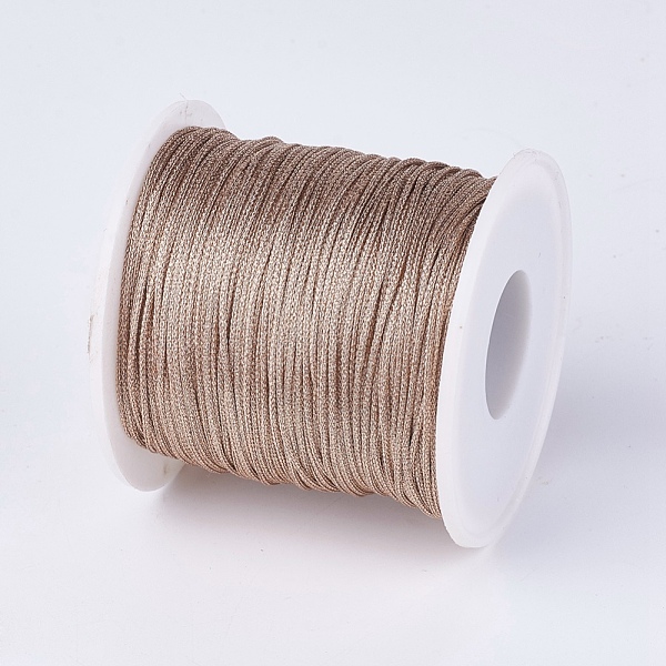 PandaHall Polyester Metallic Thread, Brown, 1mm, about 100m/roll(109.36yards/roll) Polyester Brown
PandaHall Polyester Metallic Thread, Brown, 1mm, about 100m/roll(109.36yards/roll) Polyester Brown