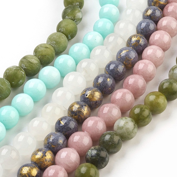 PandaHall Natural Jade Beads Strands, Round, 10mm, Hole: 1~1.3mm, about 38~41pcs/strand, 15~16 inch Other Jade Round
PandaHall Natural Jade Beads Strands, Round, 10mm, Hole: 1~1.3mm, about 38~41pcs/strand, 15~16 inch Other Jade Round