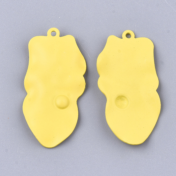 PandaHall Spray Painted Iron Pendants, Yellow, 37x18x2.5mm, Hole: 1mm Iron Others Yellow
PandaHall Spray Painted Iron Pendants, Yellow, 37x18x2.5mm, Hole: 1mm Iron Others Yellow
