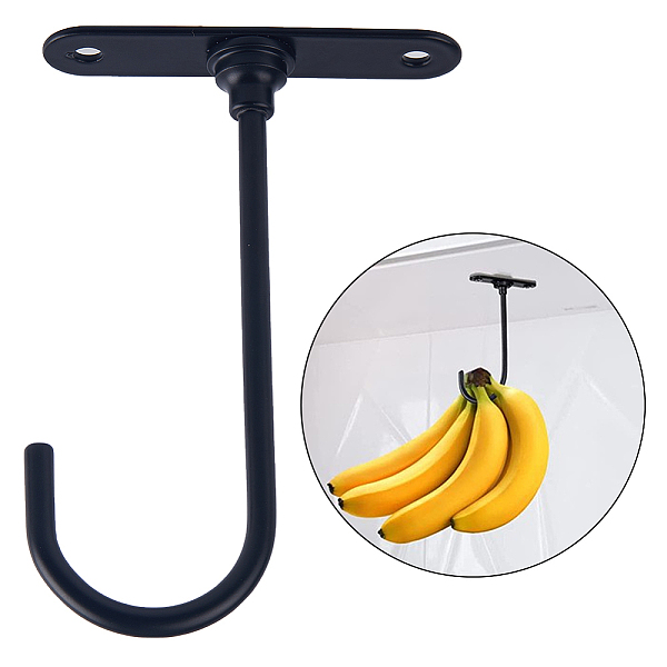 PandaHall Iron Hook Hangers, Wall Mounted Hooks, Electrophoresis Black, 112x81x16.5mm, Hole: 5mm Iron Others
PandaHall Iron Hook Hangers, Wall Mounted Hooks, Electrophoresis Black, 112x81x16.5mm, Hole: 5mm Iron Others
