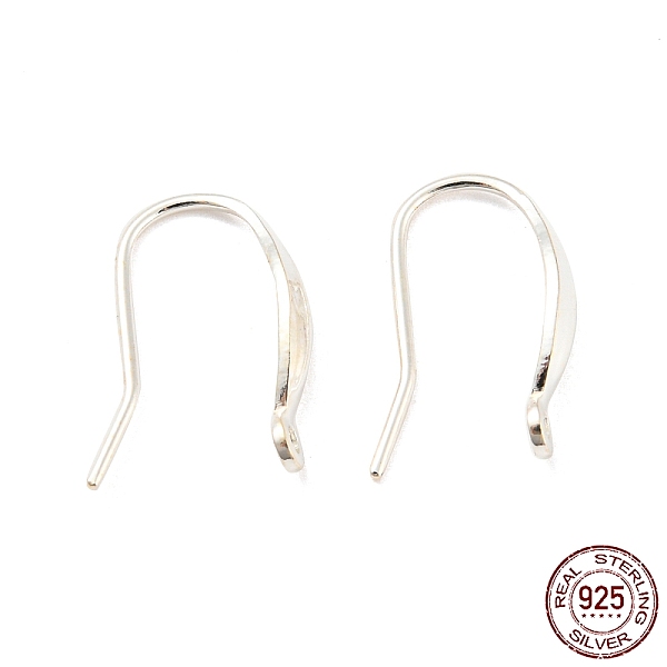 PandaHall 925 Sterling Silver Hoop Earring Findings, Silver, 15.5x3mm, Hole: 1mm, Pin: 0.7mm Sterling Silver
PandaHall 925 Sterling Silver Hoop Earring Findings, Silver, 15.5x3mm, Hole: 1mm, Pin: 0.7mm Sterling Silver