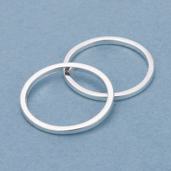 PandaHall Brass Linking Rings, Long-Lasting Plated, Round Ring, 925 Sterling Silver Plated, 15x1mm, Inner Diameter: 13mm Brass Ring
PandaHall Brass Linking Rings, Long-Lasting Plated, Round Ring, 925 Sterling Silver Plated, 15x1mm, Inner Diameter: 13mm Brass Ring