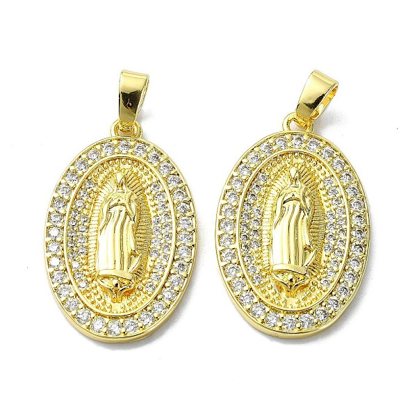 PandaHall Rack Plating Brass Micro Pave Cubic Zirconia Pendants, Real 18K Gold Plated, Long-Lasting Plated, Lead Free & Cadmium Free, Oval..., White
PandaHall Rack Plating Brass Micro Pave Cubic Zirconia Pendants, Real 18K Gold Plated, Long-Lasting Plated, Lead Free & Cadmium Free, Oval..., White