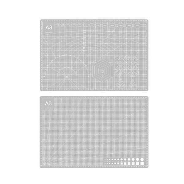 PandaHall A3 Plastic Cutting Mat, Cutting Board, for Craft Art, Rectangle, Silver, 30x45cm Plastic Rectangle Silver
PandaHall A3 Plastic Cutting Mat, Cutting Board, for Craft Art, Rectangle, Silver, 30x45cm Plastic Rectangle Silver