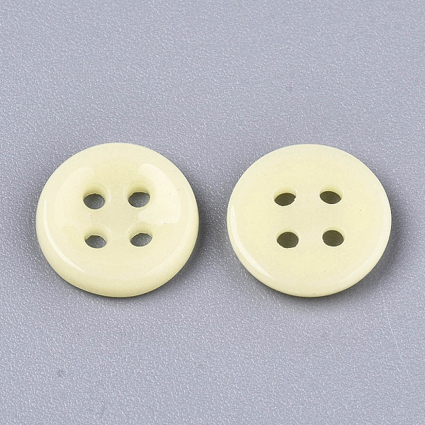 PandaHall 4-Hole Handmade Lampwork Sewing Buttons, Flat Round, Yellow, 11.5x2.5mm, Hole: 1.2mm Lampwork Flat Round Yellow
PandaHall 4-Hole Handmade Lampwork Sewing Buttons, Flat Round, Yellow, 11.5x2.5mm, Hole: 1.2mm Lampwork Flat Round Yellow