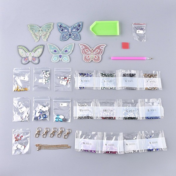PandaHall DIY Diamond Painting Stickers Kits For Key Chain Making, with Diamond Painting Stickers, Resin Rhinestones, Diamond Sticky Pen..., Multicolor
PandaHall DIY Diamond Painting Stickers Kits For Key Chain Making, with Diamond Painting Stickers, Resin Rhinestones, Diamond Sticky Pen..., Multicolor