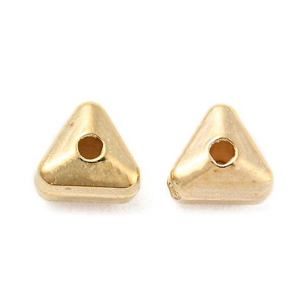 PandaHall CCB Plastic Beads, Triangle, Golden, 4x4.5x3mm, Hole: 0.5mm Plastic Triangle
PandaHall CCB Plastic Beads, Triangle, Golden, 4x4.5x3mm, Hole: 0.5mm Plastic Triangle
