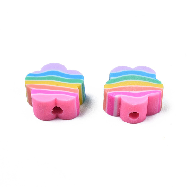 PandaHall Handmade Polymer Clay Beads, Flower, Colorful, 9x9~9.5x4mm, Hole: 1.5mm Polymer Clay Flower
PandaHall Handmade Polymer Clay Beads, Flower, Colorful, 9x9~9.5x4mm, Hole: 1.5mm Polymer Clay Flower