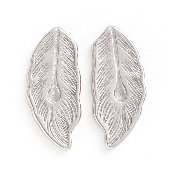 PandaHall 304 Stainless Steel Cabochons, Leaf, Stainless Steel Color, 16x7x1.5mm 304 Stainless Steel Leaf
PandaHall 304 Stainless Steel Cabochons, Leaf, Stainless Steel Color, 16x7x1.5mm 304 Stainless Steel Leaf