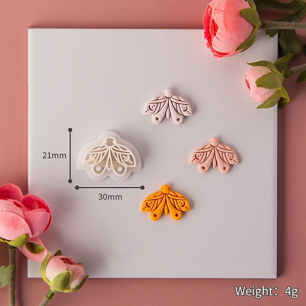 PandaHall Plastic Molds, Clay Cutters, Clay Modeling Tools, for Earring Making, Butterfly, 2.1x3x1.15cm Plastic Butterfly White
PandaHall Plastic Molds, Clay Cutters, Clay Modeling Tools, for Earring Making, Butterfly, 2.1x3x1.15cm Plastic Butterfly White