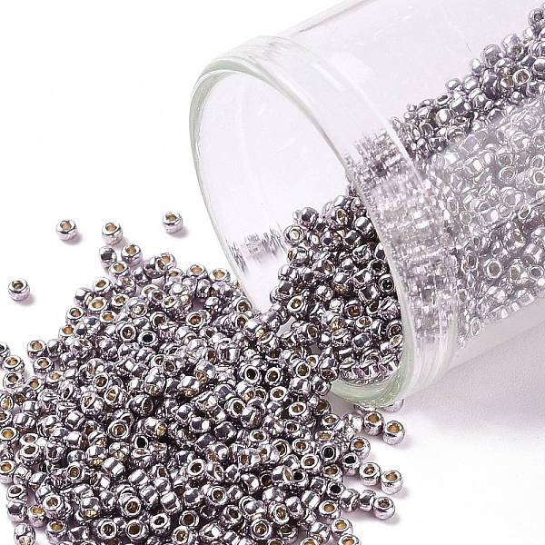 PandaHall TOHO Round Seed Beads, Japanese Seed Beads, (PF568) PermaFinish Light Amethyst Metallic, 15/0, 1.5mm, Hole: 0.7mm, about..., Purple
PandaHall TOHO Round Seed Beads, Japanese Seed Beads, (PF568) PermaFinish Light Amethyst Metallic, 15/0, 1.5mm, Hole: 0.7mm, about..., Purple