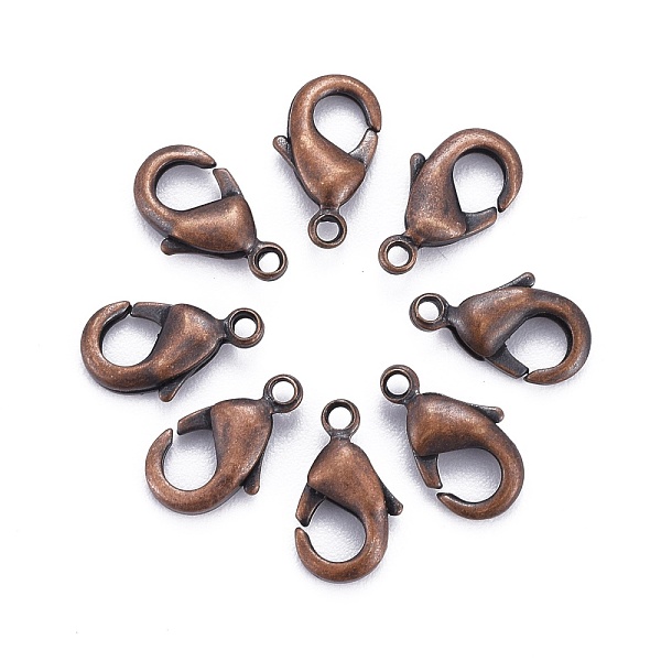 PandaHall Brass Lobster Claw Clasps, Parrot Trigger Clasps, Cadmium Free & Nickel Free & Lead Free, Red Copper, 10x5x3mm, Hole: 1mm Brass...
PandaHall Brass Lobster Claw Clasps, Parrot Trigger Clasps, Cadmium Free & Nickel Free & Lead Free, Red Copper, 10x5x3mm, Hole: 1mm Brass...