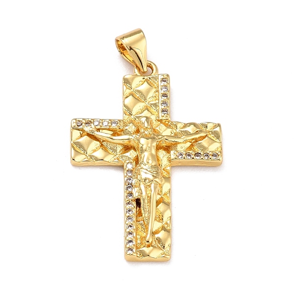 PandaHall Brass Micro Pave Clear Cubic Zirconia Pendants, Cross, Real 18K Gold Plated, 30x20x3.5mm, Hole: 5x3mm Brass+Cubic Zirconia Cross...
PandaHall Brass Micro Pave Clear Cubic Zirconia Pendants, Cross, Real 18K Gold Plated, 30x20x3.5mm, Hole: 5x3mm Brass+Cubic Zirconia Cross...