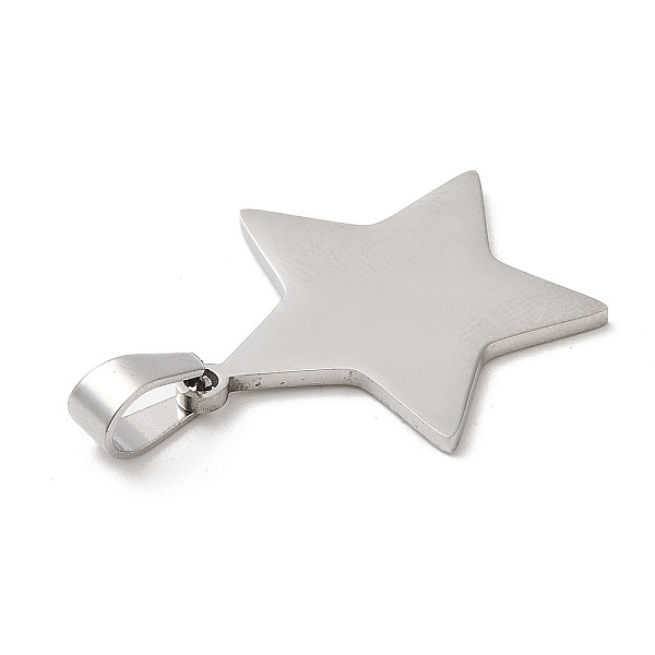 PandaHall 304 Stainless Steel Pendants, Stamping Blank Tag, Star Charm, Stainless Steel Color, 25x24x1.5mm, Hole: 7x4mm 304 Stainless Steel...
PandaHall 304 Stainless Steel Pendants, Stamping Blank Tag, Star Charm, Stainless Steel Color, 25x24x1.5mm, Hole: 7x4mm 304 Stainless Steel...