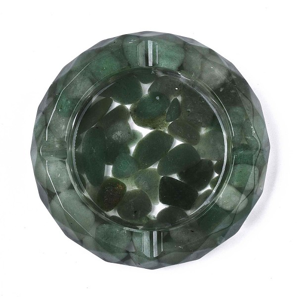 PandaHall Natural Green Aventurine Ashtray Display Decorations, Faceted, Flat Round, 100x26mm, Inner Diameter: 67mm Green Aventurine Flat...
PandaHall Natural Green Aventurine Ashtray Display Decorations, Faceted, Flat Round, 100x26mm, Inner Diameter: 67mm Green Aventurine Flat...