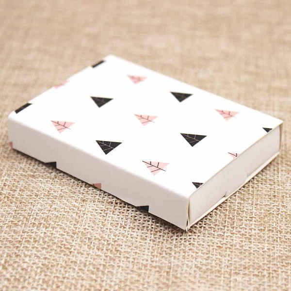 PandaHall Kraft Paper Boxes and Earring Jewelry Display Cards, Packaging Boxes, with Tree Pattern, White, Folded Box Size: 7.3x5.4x1.2cm...
PandaHall Kraft Paper Boxes and Earring Jewelry Display Cards, Packaging Boxes, with Tree Pattern, White, Folded Box Size: 7.3x5.4x1.2cm...