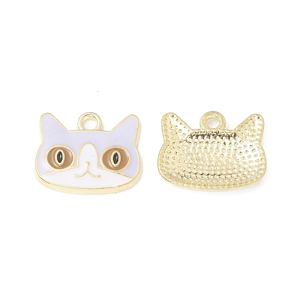 PandaHall Alloy Enamel Charms, Cat Charm, Golden, Lavender, 13x16x2.2mm, Hole: 2mm Alloy+Enamel Cat Shape Purple
PandaHall Alloy Enamel Charms, Cat Charm, Golden, Lavender, 13x16x2.2mm, Hole: 2mm Alloy+Enamel Cat Shape Purple