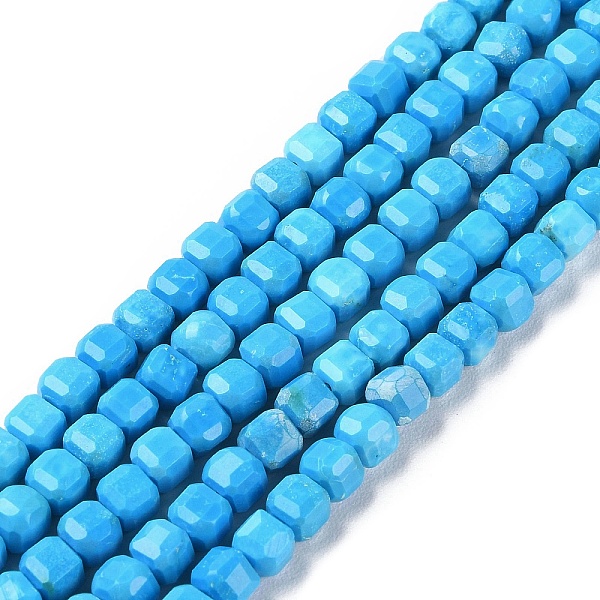 PandaHall Natural Howlite Beads Strands, Dyed, Faceted Cube, Deep Sky Blue, 5x5x5mm, Hole: 0.8mm, about 78pcs/strand, 15.20~15.35 inch...
PandaHall Natural Howlite Beads Strands, Dyed, Faceted Cube, Deep Sky Blue, 5x5x5mm, Hole: 0.8mm, about 78pcs/strand, 15.20~15.35 inch...