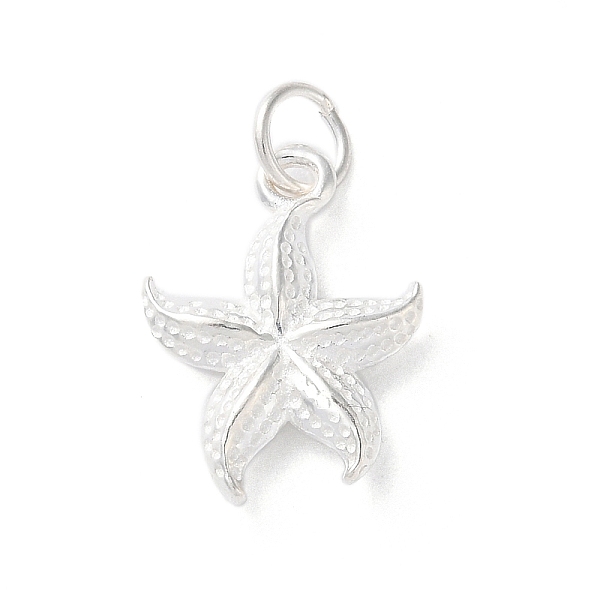 PandaHall 925 Sterling Silver Starfish Pendants, Sea Animal Charms, with Jump Rings, Starfish, 17x12x3.5mm, Hole: 3.7mm Sterling Silver...
PandaHall 925 Sterling Silver Starfish Pendants, Sea Animal Charms, with Jump Rings, Starfish, 17x12x3.5mm, Hole: 3.7mm Sterling Silver...