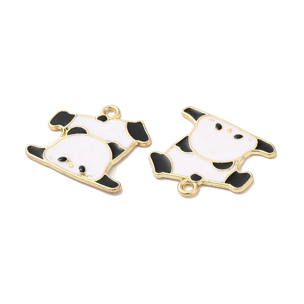 PandaHall Alloy Enamel Pendants, Golden, Panda Charm, White, 21x23x1mm, Hole: 2mm Alloy+Enamel Panda White
PandaHall Alloy Enamel Pendants, Golden, Panda Charm, White, 21x23x1mm, Hole: 2mm Alloy+Enamel Panda White