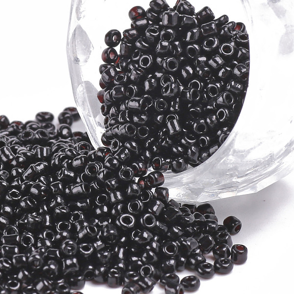 PandaHall Glass Seed Beads, Opaque Colours Seed, Small Craft Beads for DIY Jewelry Making, Round, Black, Size: about 2mm in diameter, hole...
PandaHall Glass Seed Beads, Opaque Colours Seed, Small Craft Beads for DIY Jewelry Making, Round, Black, Size: about 2mm in diameter, hole...