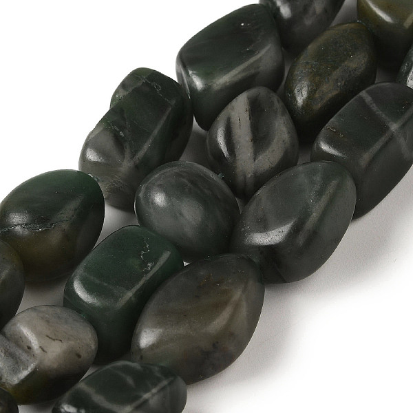 PandaHall Natural African Jade Beads Strands, Nuggets, Tumbled Stone, 11.5~24x9~14x6.5~11mm, Hole: 1.1mm, about 26pcs/strand, 15.35~16.06''...
PandaHall Natural African Jade Beads Strands, Nuggets, Tumbled Stone, 11.5~24x9~14x6.5~11mm, Hole: 1.1mm, about 26pcs/strand, 15.35~16.06''...