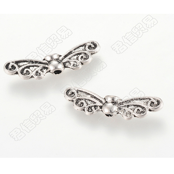 PandaHall Alloy Beads, Wing, Lead Free & Cadmium Free, Antique Silver, 7x22mm Alloy Wing
PandaHall Alloy Beads, Wing, Lead Free & Cadmium Free, Antique Silver, 7x22mm Alloy Wing