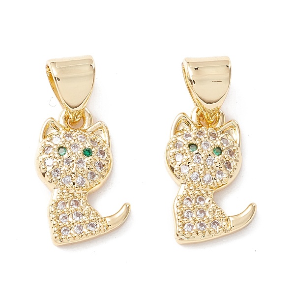 PandaHall Brass Micro Pave Clear Cubic Zirconia Pendants, Long-Lasting Plated, Cadmium Free & Lead Free, Cat, Real 18K Gold Plated...
PandaHall Brass Micro Pave Clear Cubic Zirconia Pendants, Long-Lasting Plated, Cadmium Free & Lead Free, Cat, Real 18K Gold Plated...
