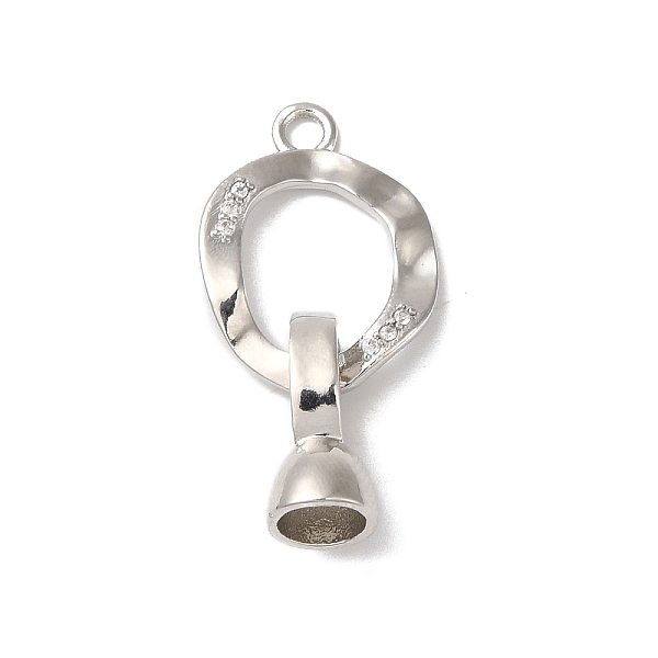 PandaHall Rack Plating Brass Micro Pave Clear Cubic Zirconia Fold Over Clasps, Cadmium Free & Lead Free, Long-Lasting Plated, Platinum, 27mm...
PandaHall Rack Plating Brass Micro Pave Clear Cubic Zirconia Fold Over Clasps, Cadmium Free & Lead Free, Long-Lasting Plated, Platinum, 27mm...