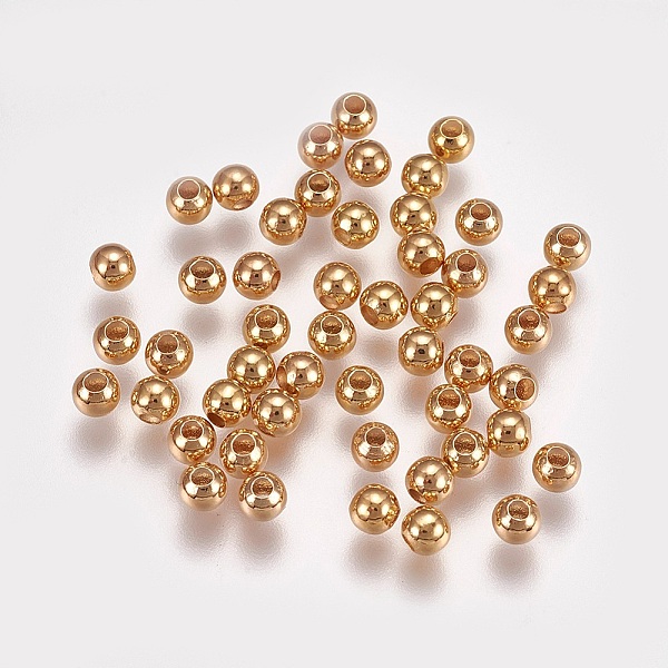 PandaHall Brass Beads, Nickel Free, Real 18K Gold Plated, Round, 4mm, Hole: 1mm Brass Round
PandaHall Brass Beads, Nickel Free, Real 18K Gold Plated, Round, 4mm, Hole: 1mm Brass Round
