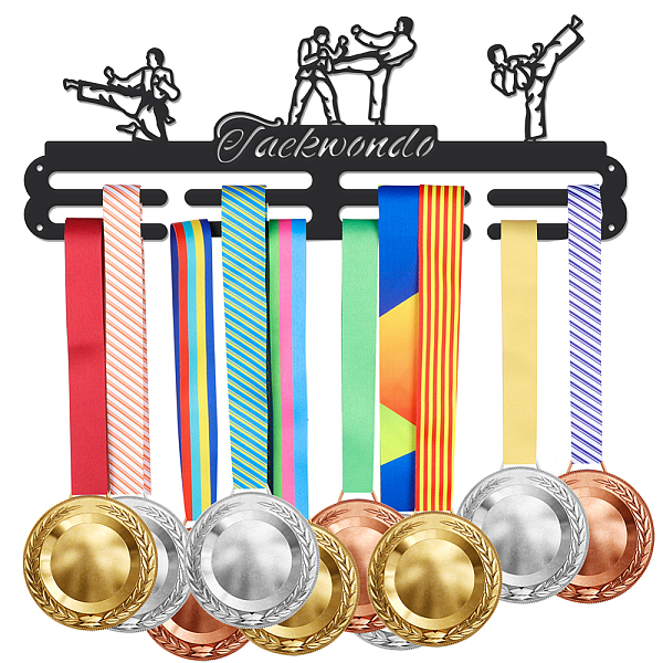 PandaHall SUPERDANT Male Taekwondo Medal Hanger Display Sports Medal Holder Iron Competition Medals Display Rack for 40+ Medals Ribbon..., Black
PandaHall SUPERDANT Male Taekwondo Medal Hanger Display Sports Medal Holder Iron Competition Medals Display Rack for 40+ Medals Ribbon..., Black