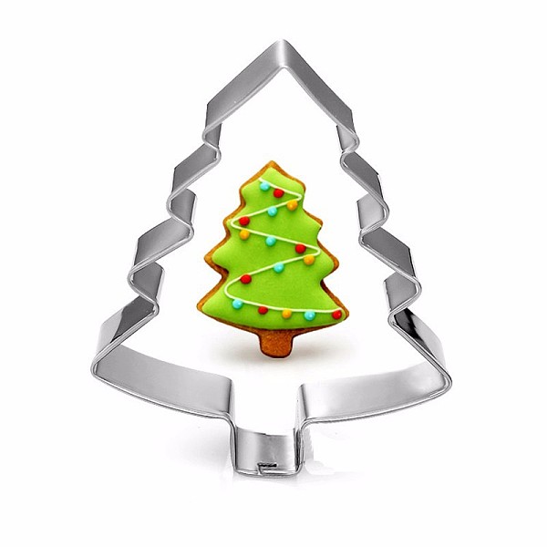 PandaHall 304 Stainless Steel Christmas Cookie Cutters, Cookies Moulds, DIY Biscuit Baking Tool, Christmas Tree, Stainless Steel Color...
PandaHall 304 Stainless Steel Christmas Cookie Cutters, Cookies Moulds, DIY Biscuit Baking Tool, Christmas Tree, Stainless Steel Color...