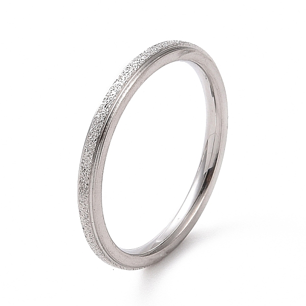 PandaHall Textured 201 Stainless Steel Simple Thin Finger Ring for Women, Stainless Steel Color, 2mm, Inner Diameter: 17mm 201 Stainless...
PandaHall Textured 201 Stainless Steel Simple Thin Finger Ring for Women, Stainless Steel Color, 2mm, Inner Diameter: 17mm 201 Stainless...