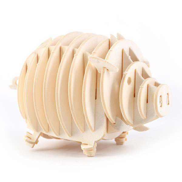 PandaHall Pig DIY Wooden Assembly Animal Toys Kits for Boys and Girls, 3D Puzzle Model for Kids, Children Intelligence Toys, PapayaWhip..., Orange
PandaHall Pig DIY Wooden Assembly Animal Toys Kits for Boys and Girls, 3D Puzzle Model for Kids, Children Intelligence Toys, PapayaWhip..., Orange