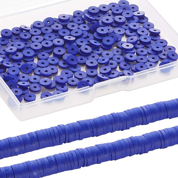 PandaHall SUNNYCLUE 2 Strands Flat Round Handmade Polymer Clay Beads, Disc Heishi Beads for Hawaiian Earring Bracelet Necklace Jewelry...
PandaHall SUNNYCLUE 2 Strands Flat Round Handmade Polymer Clay Beads, Disc Heishi Beads for Hawaiian Earring Bracelet Necklace Jewelry...