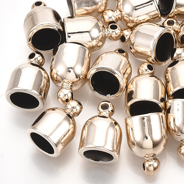 PandaHall UV Plating ABS Plastic Cord Ends, End Caps, Rose Gold, 14.5x10mm, Hole: 1.6mm, Inner Diameter: 7.5mm Plastic
PandaHall UV Plating ABS Plastic Cord Ends, End Caps, Rose Gold, 14.5x10mm, Hole: 1.6mm, Inner Diameter: 7.5mm Plastic
