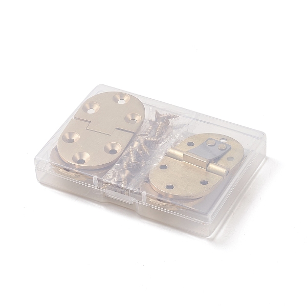 PandaHall Brass Butler Tray, Folding Table Hinge, with Iron Screw, Oval, Platinum & Golden, 65x38x8mm, Hole: 4mm, 4sets/box Brass
PandaHall Brass Butler Tray, Folding Table Hinge, with Iron Screw, Oval, Platinum & Golden, 65x38x8mm, Hole: 4mm, 4sets/box Brass