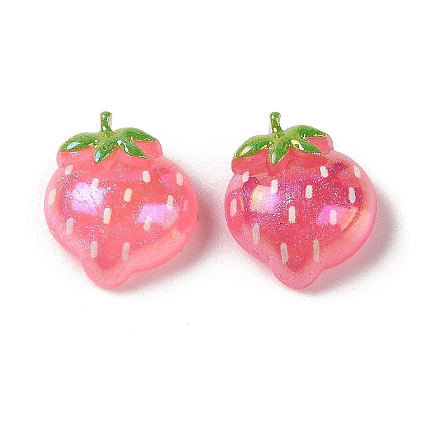 PandaHall Glitter Plated Resin Cabochons, Fruit, Strawberry, 21x18.5x9mm Resin Strawberry
PandaHall Glitter Plated Resin Cabochons, Fruit, Strawberry, 21x18.5x9mm Resin Strawberry