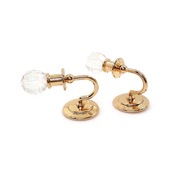 PandaHall Alloy & Acrylic Wall Lamp, for Miniature Doll Home Decoration, Golden, 23mm Alloy Furniture & Appliances Clear
PandaHall Alloy & Acrylic Wall Lamp, for Miniature Doll Home Decoration, Golden, 23mm Alloy Furniture & Appliances Clear