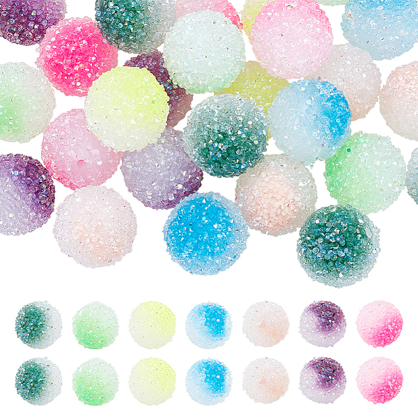 PandaHall PH 28pcs 20mm Rhinestone Beads 7 Colors Bubblegum Beads Large Round Beads Crystal Beads Acrylic Loose Beads for Christmas Garland..., Multicolor
PandaHall PH 28pcs 20mm Rhinestone Beads 7 Colors Bubblegum Beads Large Round Beads Crystal Beads Acrylic Loose Beads for Christmas Garland..., Multicolor