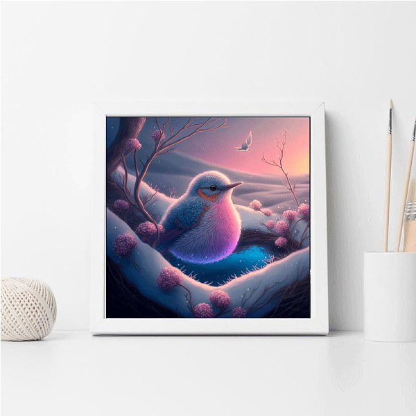 PandaHall Bird Pattern DIY Diamond Painting Kits, Including Resin Rhinestones, Diamond Sticky Pen, Tray Plate and Glue Clay, Bird, 300x300mm...
PandaHall Bird Pattern DIY Diamond Painting Kits, Including Resin Rhinestones, Diamond Sticky Pen, Tray Plate and Glue Clay, Bird, 300x300mm...