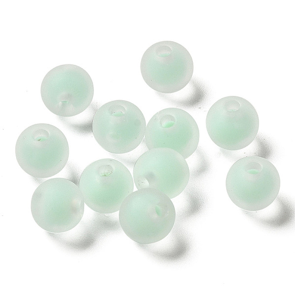 PandaHall Transparent Acrylic Beads, Frosted, Bead in Bead, Round, Medium Spring Green, 8x7mm, Hole: 2mm, about: 1724pcs/500g Acrylic Round
PandaHall Transparent Acrylic Beads, Frosted, Bead in Bead, Round, Medium Spring Green, 8x7mm, Hole: 2mm, about: 1724pcs/500g Acrylic Round