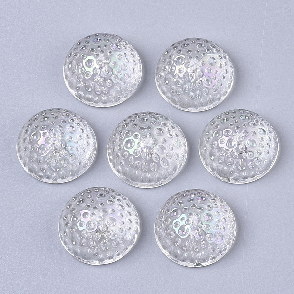PandaHall Transparent Acrylic Beads, AB Color Plated, Half Round/Dome, Half Drilled, Clear AB, 20x10mm, Hole: 2mm Acrylic Half Round White
PandaHall Transparent Acrylic Beads, AB Color Plated, Half Round/Dome, Half Drilled, Clear AB, 20x10mm, Hole: 2mm Acrylic Half Round White