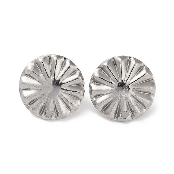 PandaHall 304 Stainless Steel Stud Earring Findings, Flat Round with Hole, Stainless Steel Color, 17mm, Hole: 1.8mm, Pin: 0.8mm 304...
PandaHall 304 Stainless Steel Stud Earring Findings, Flat Round with Hole, Stainless Steel Color, 17mm, Hole: 1.8mm, Pin: 0.8mm 304...