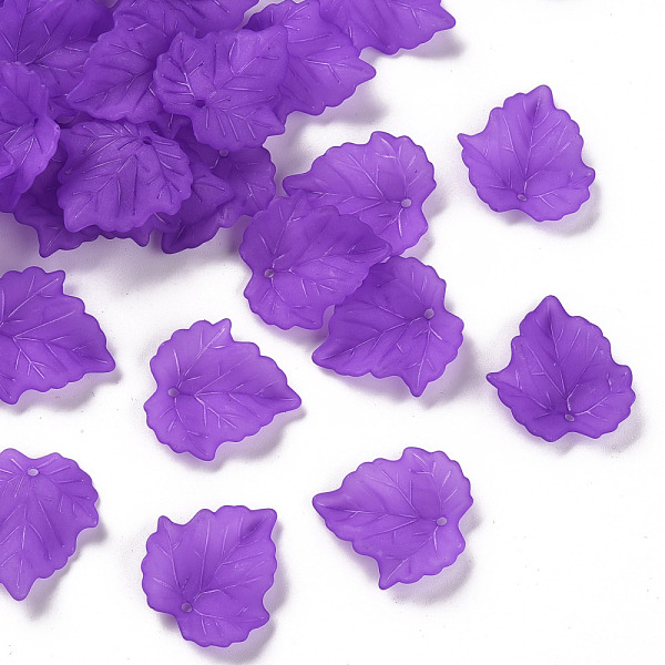 PandaHall Autumn Theme Transparent Frosted Acrylic Pendants, Maple Leaf, Purple, 24x22.5x3mm, Hole: 1mm, about 962pcs/500g Acrylic Leaf...
PandaHall Autumn Theme Transparent Frosted Acrylic Pendants, Maple Leaf, Purple, 24x22.5x3mm, Hole: 1mm, about 962pcs/500g Acrylic Leaf...