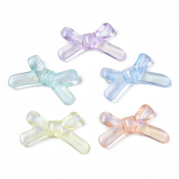 PandaHall Transparent Acrylic Beads, Glitter Powder, Bowknot, Mixed Color, 19x32.5x6mm, Hole: 1.8mm Acrylic Bowknot Multicolor
PandaHall Transparent Acrylic Beads, Glitter Powder, Bowknot, Mixed Color, 19x32.5x6mm, Hole: 1.8mm Acrylic Bowknot Multicolor